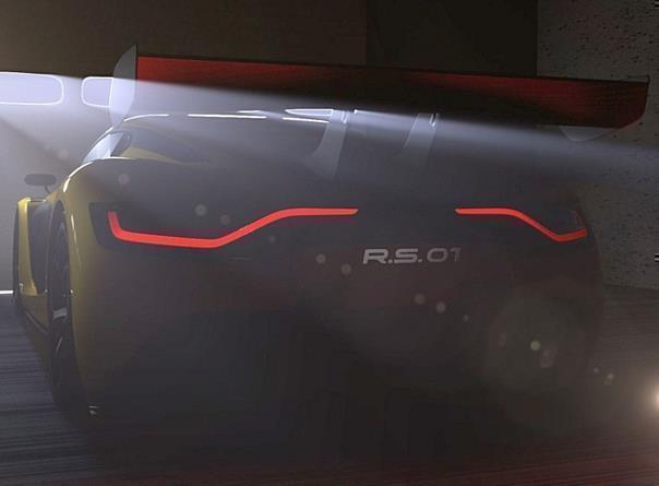 Renault Sport R.S. 01: Der neue Pokalrenner wird Ende August öffentlich Gestalt annehmen. Foto: Renault/dpp-AutoReporter